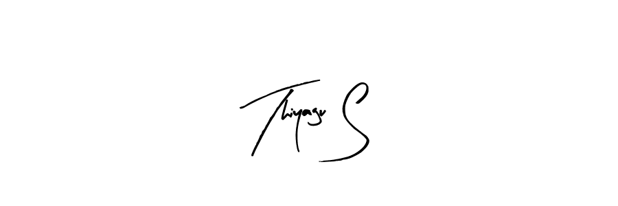 It looks lik you need a new signature style for name Thiyagu S. Design unique handwritten (Arty Signature) signature with our free signature maker in just a few clicks. Thiyagu S signature style 8 images and pictures png