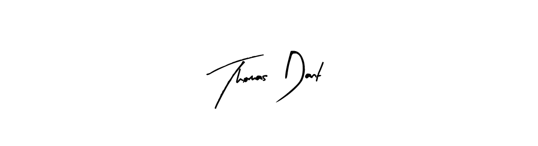 Similarly Arty Signature is the best handwritten signature design. Signature creator online .You can use it as an online autograph creator for name Thomas Dant. Thomas Dant signature style 8 images and pictures png