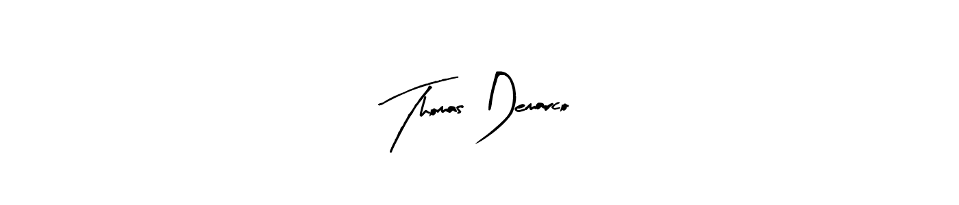 Also we have Thomas Demarco name is the best signature style. Create professional handwritten signature collection using Arty Signature autograph style. Thomas Demarco signature style 8 images and pictures png