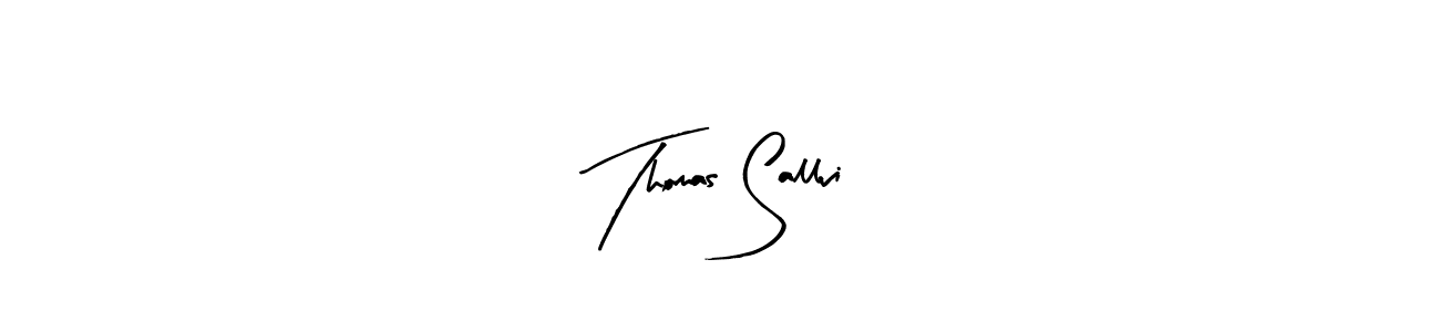 Best and Professional Signature Style for Thomas Sallvi. Arty Signature Best Signature Style Collection. Thomas Sallvi signature style 8 images and pictures png