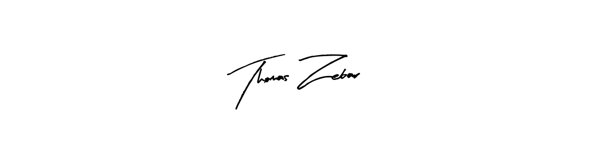 How to make Thomas Zebar signature? Arty Signature is a professional autograph style. Create handwritten signature for Thomas Zebar name. Thomas Zebar signature style 8 images and pictures png