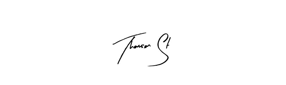Create a beautiful signature design for name Thomson St. With this signature (Arty Signature) fonts, you can make a handwritten signature for free. Thomson St signature style 8 images and pictures png