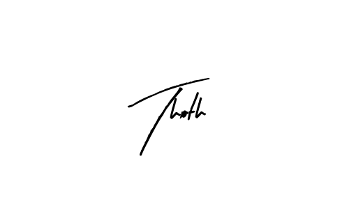 Thoth stylish signature style. Best Handwritten Sign (Arty Signature) for my name. Handwritten Signature Collection Ideas for my name Thoth. Thoth signature style 8 images and pictures png