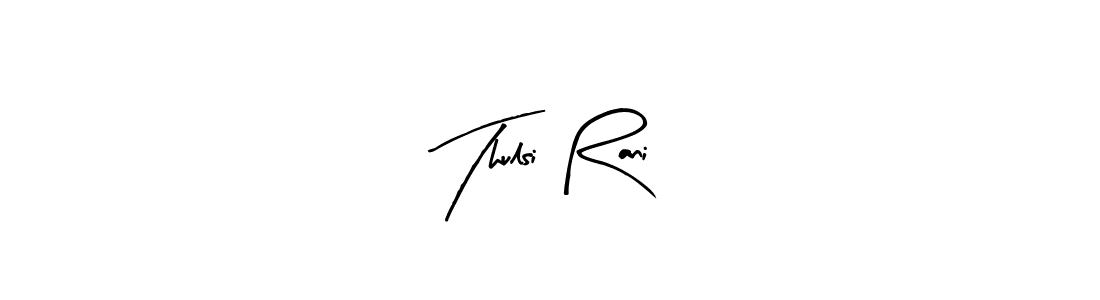 Once you've used our free online signature maker to create your best signature Arty Signature style, it's time to enjoy all of the benefits that Thulsi Rani name signing documents. Thulsi Rani signature style 8 images and pictures png