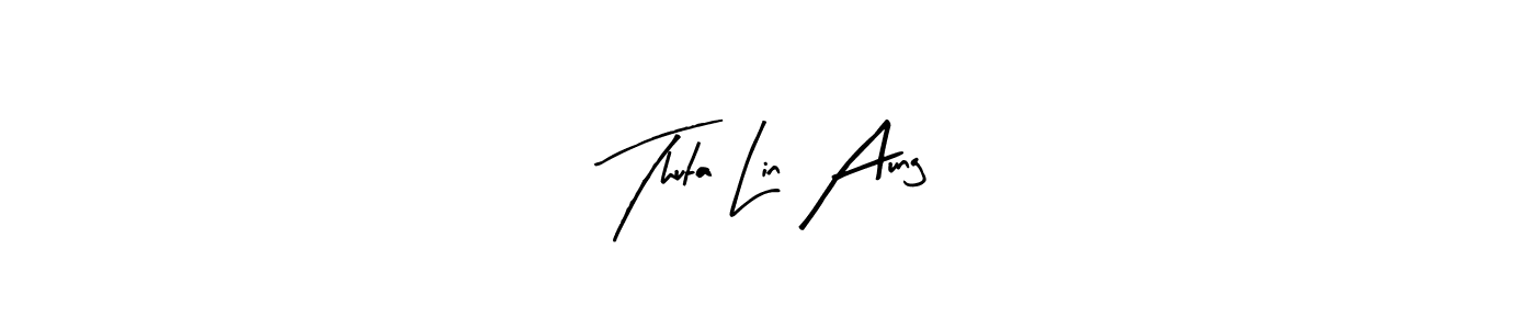 Once you've used our free online signature maker to create your best signature Arty Signature style, it's time to enjoy all of the benefits that Thuta Lin Aung name signing documents. Thuta Lin Aung signature style 8 images and pictures png