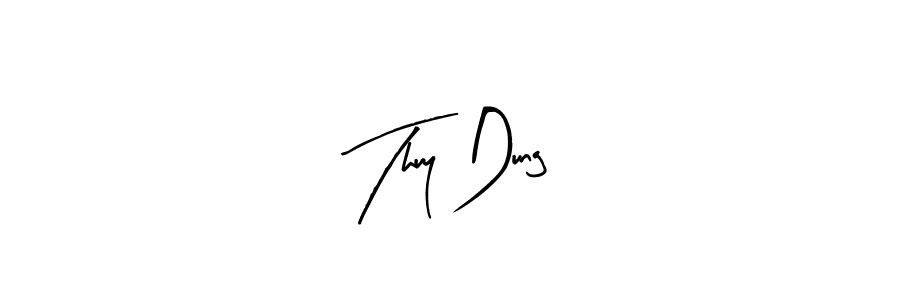 How to Draw Thuy Dung signature style? Arty Signature is a latest design signature styles for name Thuy Dung. Thuy Dung signature style 8 images and pictures png