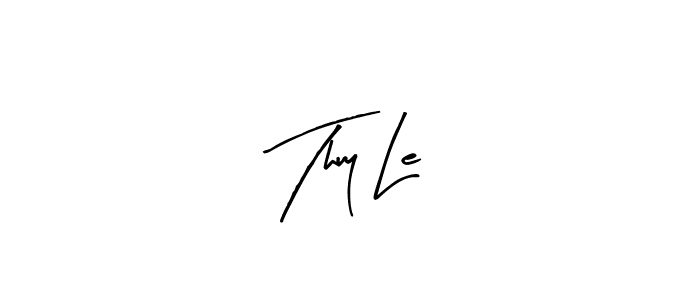 How to make Thuy Le name signature. Use Arty Signature style for creating short signs online. This is the latest handwritten sign. Thuy Le signature style 8 images and pictures png