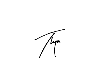 Make a beautiful signature design for name Thya. Use this online signature maker to create a handwritten signature for free. Thya signature style 8 images and pictures png
