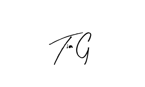 The best way (Arty Signature) to make a short signature is to pick only two or three words in your name. The name Tia G include a total of six letters. For converting this name. Tia G signature style 8 images and pictures png