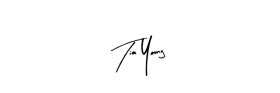 Similarly Arty Signature is the best handwritten signature design. Signature creator online .You can use it as an online autograph creator for name Tia Young. Tia Young signature style 8 images and pictures png