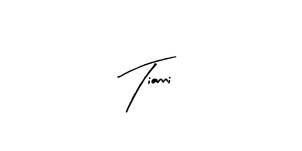 The best way (Arty Signature) to make a short signature is to pick only two or three words in your name. The name Tianni include a total of six letters. For converting this name. Tianni signature style 8 images and pictures png