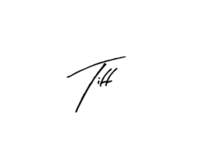 How to make Tiff signature? Arty Signature is a professional autograph style. Create handwritten signature for Tiff name. Tiff signature style 8 images and pictures png