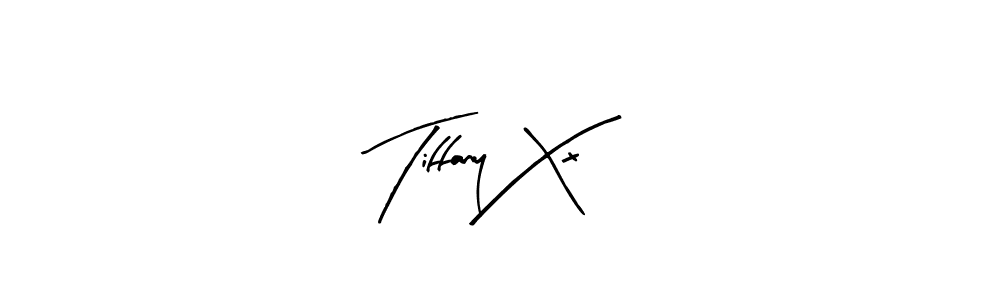 Use a signature maker to create a handwritten signature online. With this signature software, you can design (Arty Signature) your own signature for name Tiffany Xx. Tiffany Xx signature style 8 images and pictures png