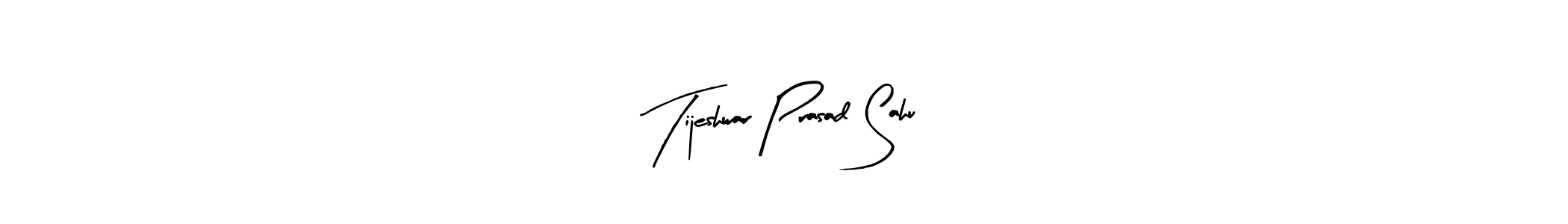 Make a short Tijeshwar Prasad Sahu signature style. Manage your documents anywhere anytime using Arty Signature. Create and add eSignatures, submit forms, share and send files easily. Tijeshwar Prasad Sahu signature style 8 images and pictures png