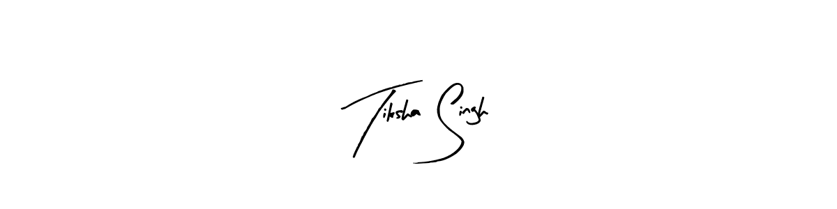 Make a short Tiksha Singh signature style. Manage your documents anywhere anytime using Arty Signature. Create and add eSignatures, submit forms, share and send files easily. Tiksha Singh signature style 8 images and pictures png