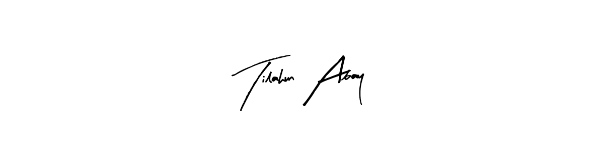 Make a beautiful signature design for name Tilahun Abay. With this signature (Arty Signature) style, you can create a handwritten signature for free. Tilahun Abay signature style 8 images and pictures png