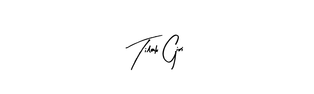 How to make Tilak Giri signature? Arty Signature is a professional autograph style. Create handwritten signature for Tilak Giri name. Tilak Giri signature style 8 images and pictures png