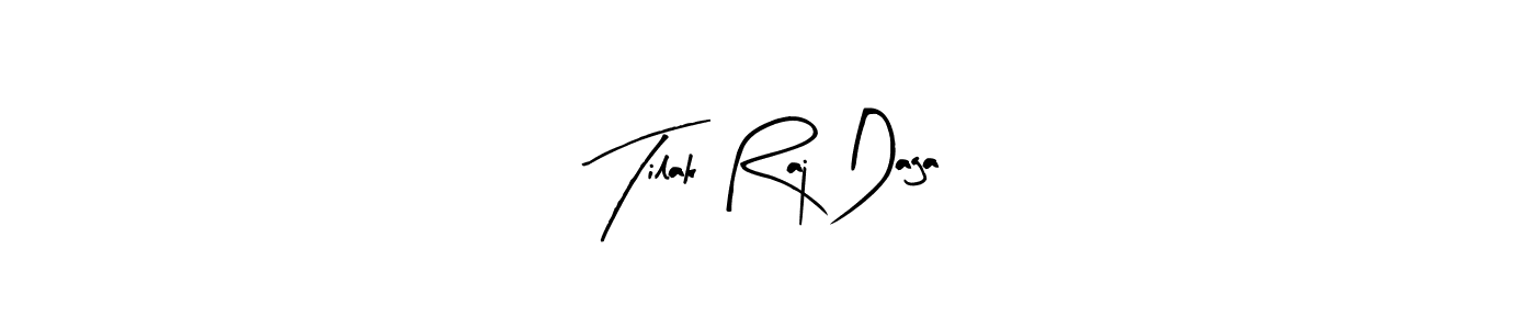 This is the best signature style for the Tilak Raj Daga name. Also you like these signature font (Arty Signature). Mix name signature. Tilak Raj Daga signature style 8 images and pictures png