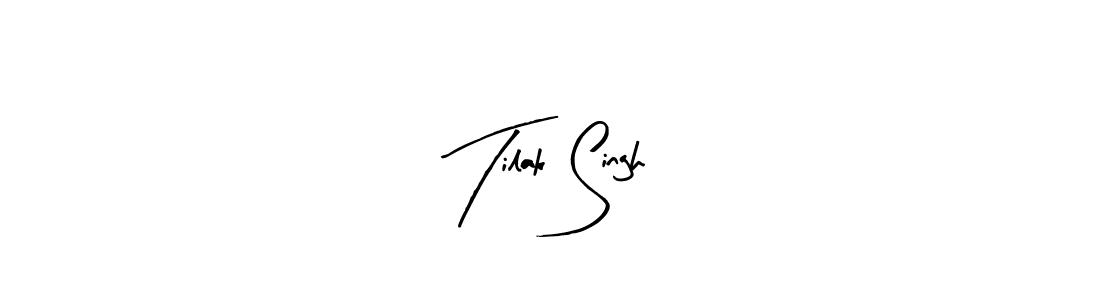 Similarly Arty Signature is the best handwritten signature design. Signature creator online .You can use it as an online autograph creator for name Tilak Singh. Tilak Singh signature style 8 images and pictures png
