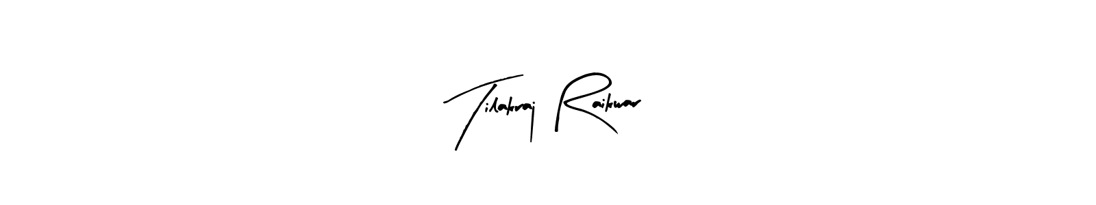 Here are the top 10 professional signature styles for the name Tilakraj Raikwar. These are the best autograph styles you can use for your name. Tilakraj Raikwar signature style 8 images and pictures png