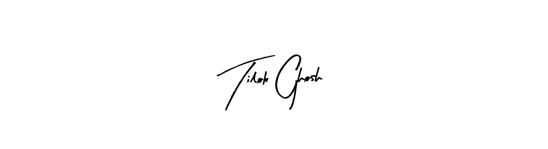 Make a beautiful signature design for name Tilok Ghosh. Use this online signature maker to create a handwritten signature for free. Tilok Ghosh signature style 8 images and pictures png