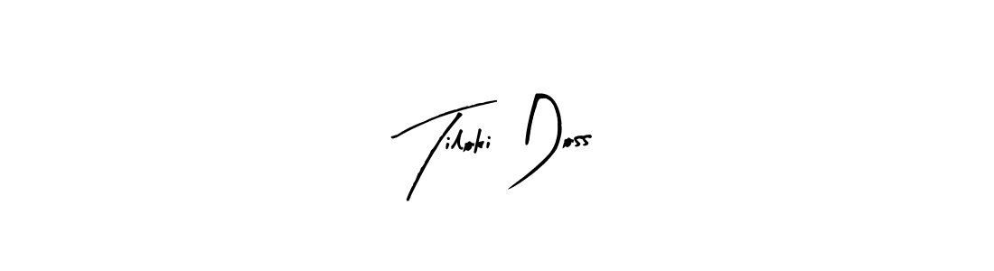 Make a beautiful signature design for name Tiloki Doss. Use this online signature maker to create a handwritten signature for free. Tiloki Doss signature style 8 images and pictures png