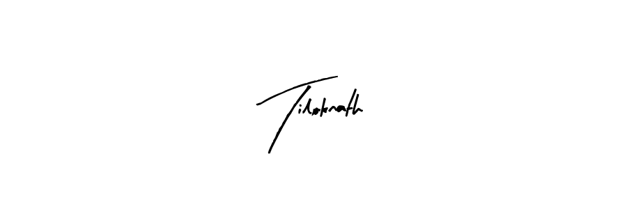 Also we have Tiloknath name is the best signature style. Create professional handwritten signature collection using Arty Signature autograph style. Tiloknath signature style 8 images and pictures png