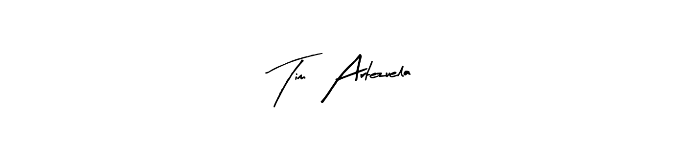 The best way (Arty Signature) to make a short signature is to pick only two or three words in your name. The name Tim  Artezuela include a total of six letters. For converting this name. Tim  Artezuela signature style 8 images and pictures png