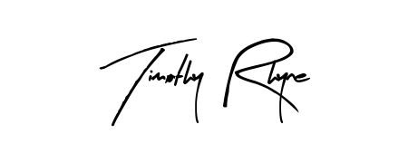Create a beautiful signature design for name Timothy Rhyne. With this signature (Arty Signature) fonts, you can make a handwritten signature for free. Timothy Rhyne signature style 8 images and pictures png