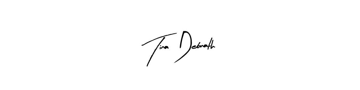 if you are searching for the best signature style for your name Tina Debnath. so please give up your signature search. here we have designed multiple signature styles  using Arty Signature. Tina Debnath signature style 8 images and pictures png