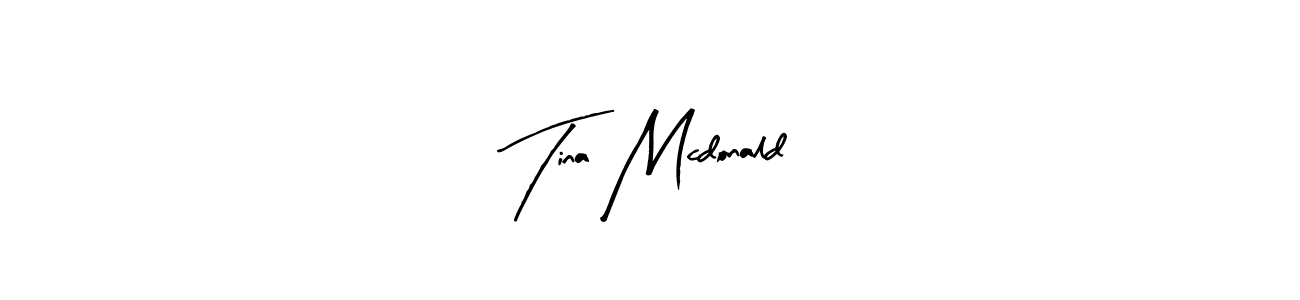 Design your own signature with our free online signature maker. With this signature software, you can create a handwritten (Arty Signature) signature for name Tina Mcdonald. Tina Mcdonald signature style 8 images and pictures png