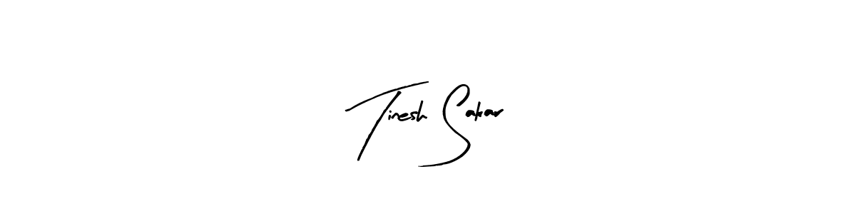 Make a beautiful signature design for name Tinesh Sakar. Use this online signature maker to create a handwritten signature for free. Tinesh Sakar signature style 8 images and pictures png