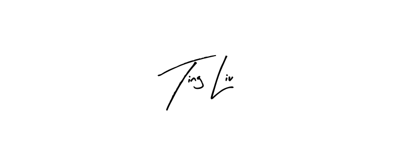 This is the best signature style for the Ting Liu name. Also you like these signature font (Arty Signature). Mix name signature. Ting Liu signature style 8 images and pictures png