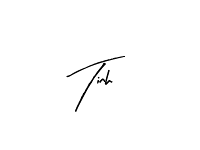 You should practise on your own different ways (Arty Signature) to write your name (Tinh) in signature. don't let someone else do it for you. Tinh signature style 8 images and pictures png