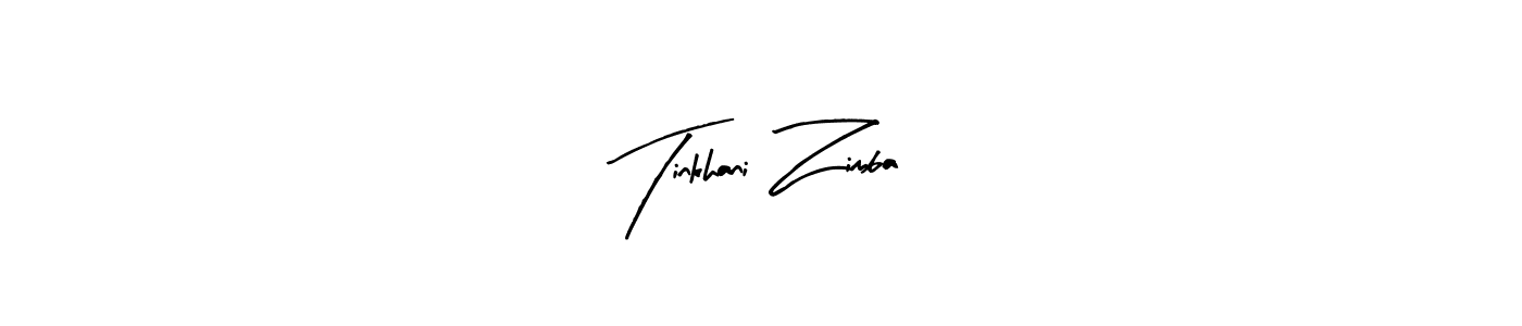 Make a beautiful signature design for name Tinkhani Zimba. With this signature (Arty Signature) style, you can create a handwritten signature for free. Tinkhani Zimba signature style 8 images and pictures png