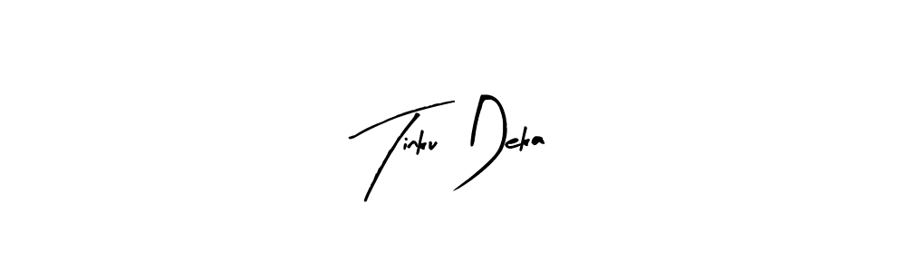 You can use this online signature creator to create a handwritten signature for the name Tinku Deka. This is the best online autograph maker. Tinku Deka signature style 8 images and pictures png
