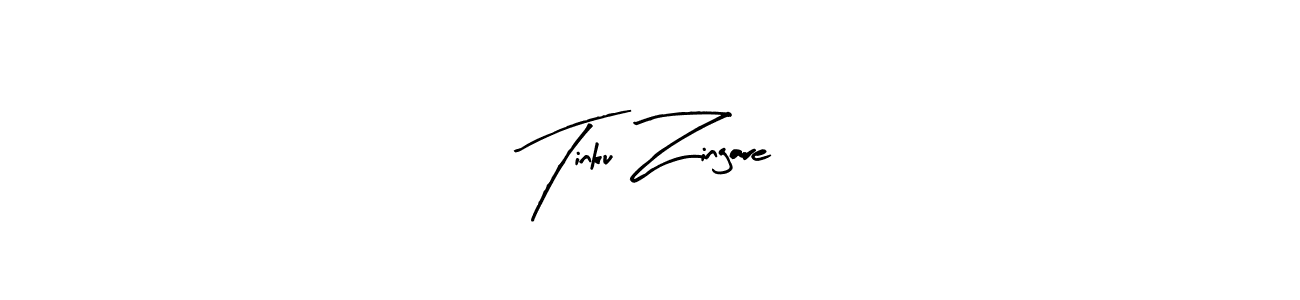 You should practise on your own different ways (Arty Signature) to write your name (Tinku Zingare) in signature. don't let someone else do it for you. Tinku Zingare signature style 8 images and pictures png