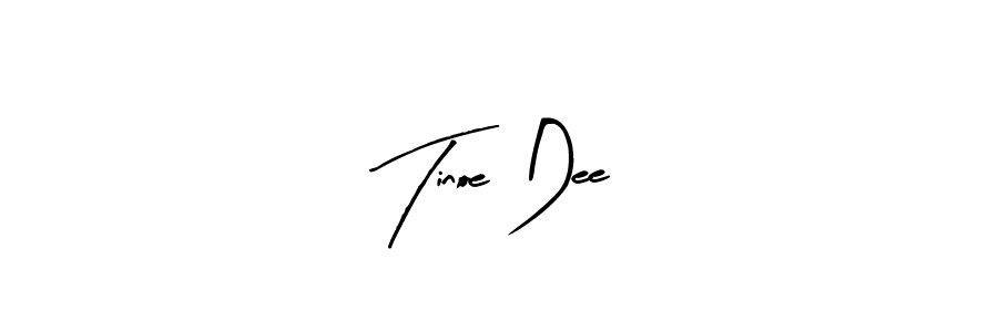 Design your own signature with our free online signature maker. With this signature software, you can create a handwritten (Arty Signature) signature for name Tinoe Dee. Tinoe Dee signature style 8 images and pictures png