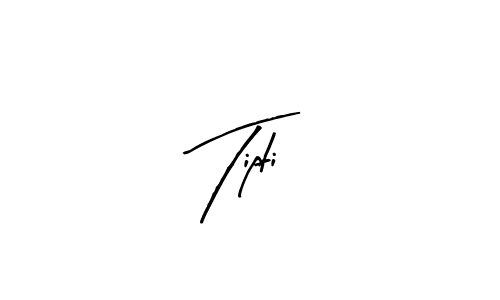 Use a signature maker to create a handwritten signature online. With this signature software, you can design (Arty Signature) your own signature for name Tipti. Tipti signature style 8 images and pictures png