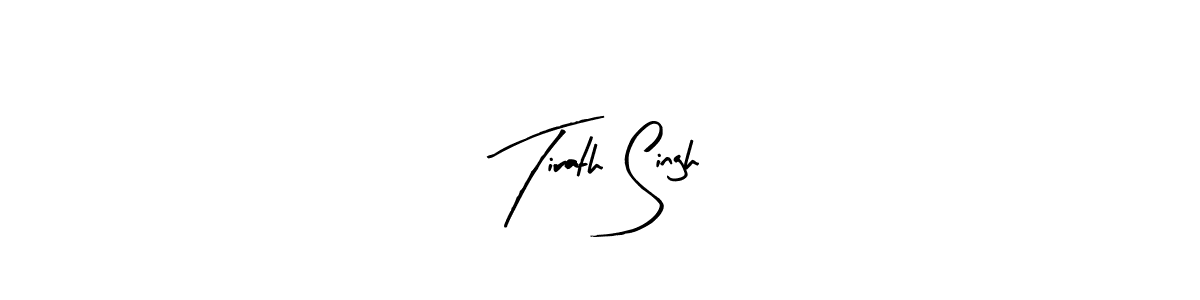Use a signature maker to create a handwritten signature online. With this signature software, you can design (Arty Signature) your own signature for name Tirath Singh. Tirath Singh signature style 8 images and pictures png