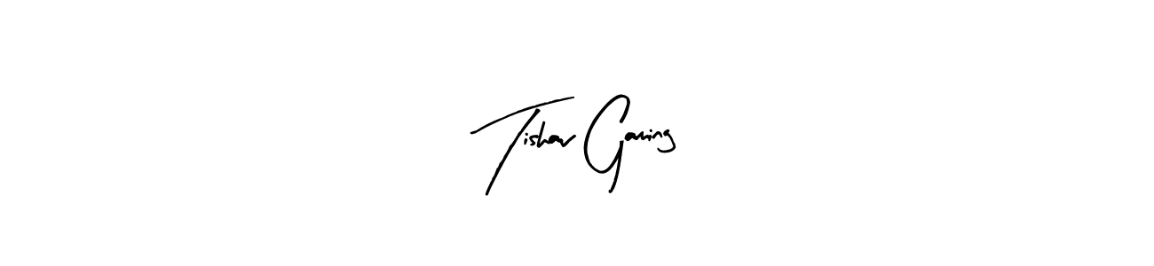 Here are the top 10 professional signature styles for the name Tishav Gaming. These are the best autograph styles you can use for your name. Tishav Gaming signature style 8 images and pictures png