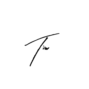 You can use this online signature creator to create a handwritten signature for the name Tiw. This is the best online autograph maker. Tiw signature style 8 images and pictures png