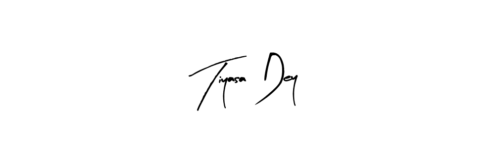 Create a beautiful signature design for name Tiyasa Dey. With this signature (Arty Signature) fonts, you can make a handwritten signature for free. Tiyasa Dey signature style 8 images and pictures png