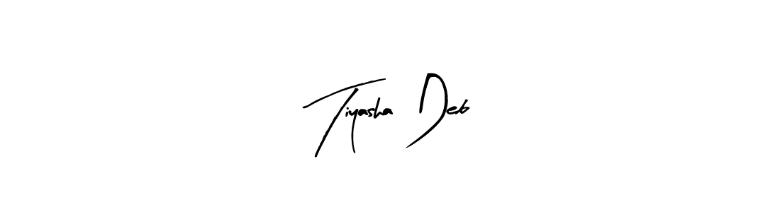 if you are searching for the best signature style for your name Tiyasha Deb. so please give up your signature search. here we have designed multiple signature styles  using Arty Signature. Tiyasha Deb signature style 8 images and pictures png