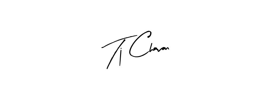 How to make Tj Chavan signature? Arty Signature is a professional autograph style. Create handwritten signature for Tj Chavan name. Tj Chavan signature style 8 images and pictures png