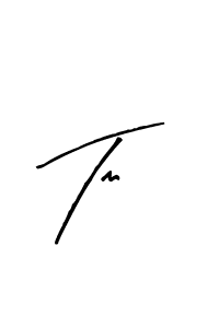 Use a signature maker to create a handwritten signature online. With this signature software, you can design (Arty Signature) your own signature for name Tm. Tm signature style 8 images and pictures png