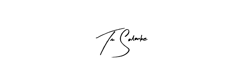 The best way (Arty Signature) to make a short signature is to pick only two or three words in your name. The name Tm Solanke include a total of six letters. For converting this name. Tm Solanke signature style 8 images and pictures png