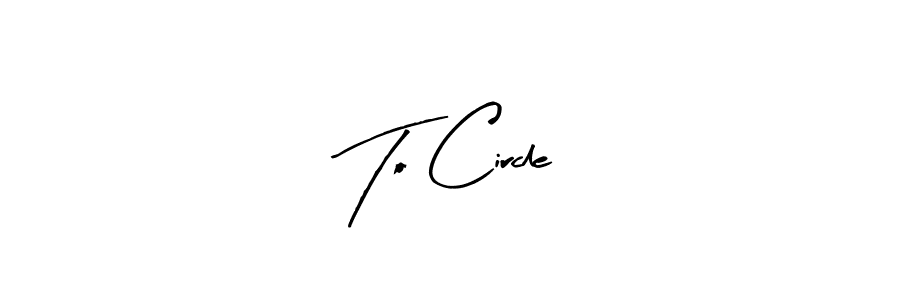 Use a signature maker to create a handwritten signature online. With this signature software, you can design (Arty Signature) your own signature for name To Circle. To Circle signature style 8 images and pictures png