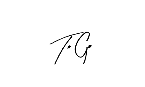 Similarly Arty Signature is the best handwritten signature design. Signature creator online .You can use it as an online autograph creator for name To Go. To Go signature style 8 images and pictures png