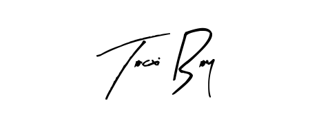 Discover how Tocxi Boy looks in an executive cursive font (Arty Signature). Perfect for legal documents, invoices, and certificates. Tocxi Boy signature style 8 images and pictures png
